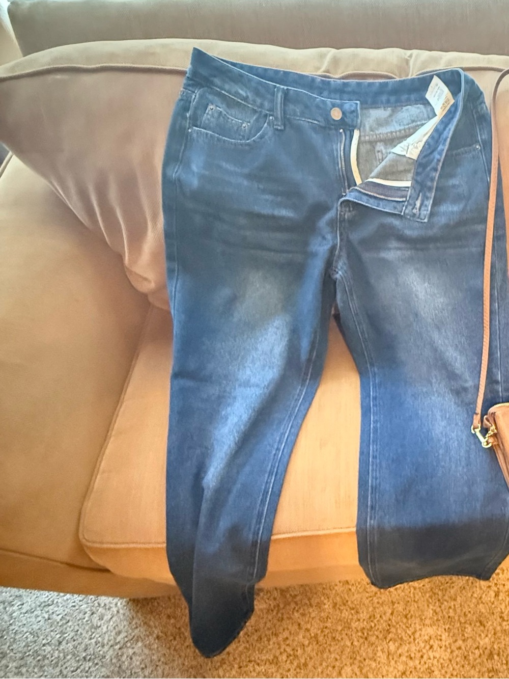 Jeans and comfy